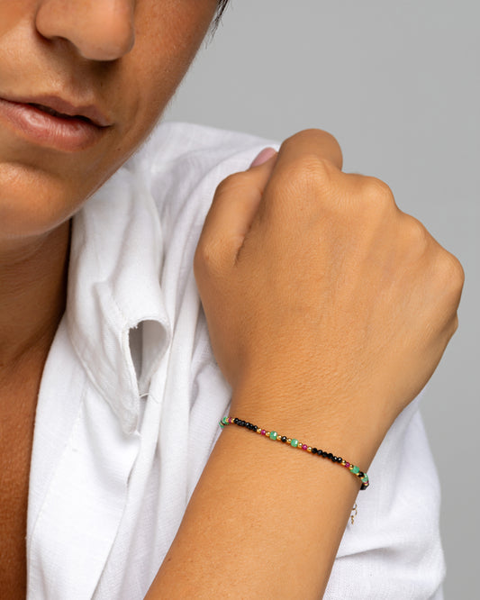 Women's bracelet faceted spinel Gold – Alary Athena Collection